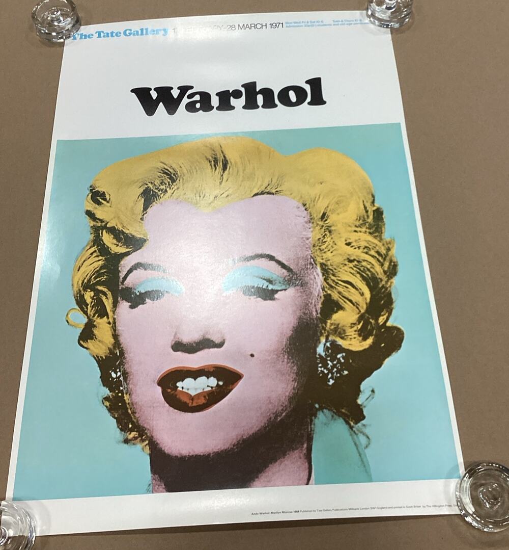 Andy Warhol Tate Gallery Marilyn Monroe Poster Art Print - 30x20” Misprint
